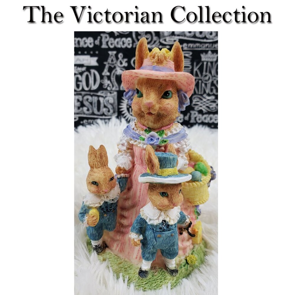 Victorian Collection Hattie Hare Easter Bunny Figurine Decor
